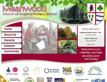 Tablet Screenshot of meanwoodschool.co.uk